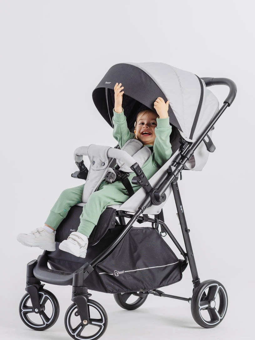 Коляска прогулочная Rant Shift Light grey