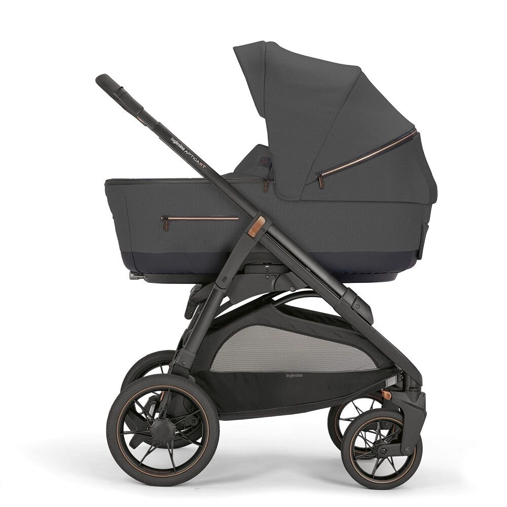 Коляска 3 в 1 i-Size Inglesina Aptica XT New с подставкой под люльку Standup, Magnet Grey