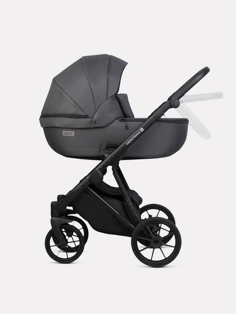 Коляска 3 в 1 Riko Basic Montana X 53 Dark grey