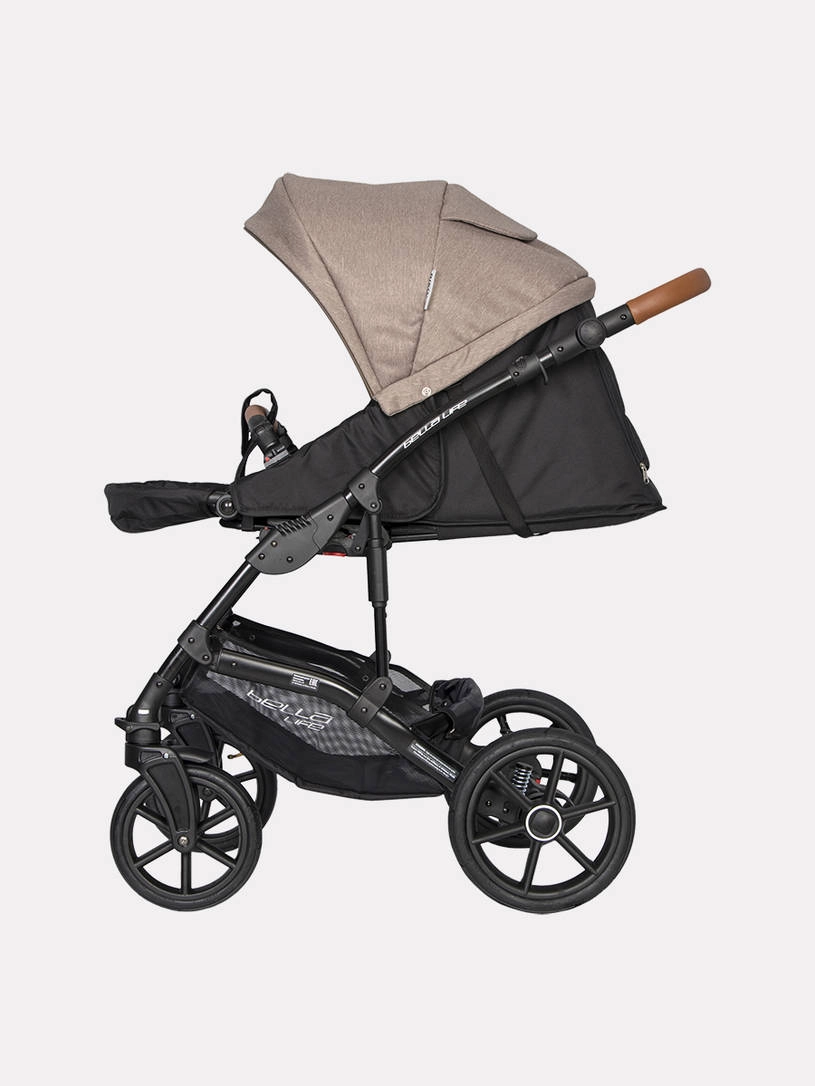 Коляска 2 в 1 Riko Basic Bella Life 05 Mokka коричневый