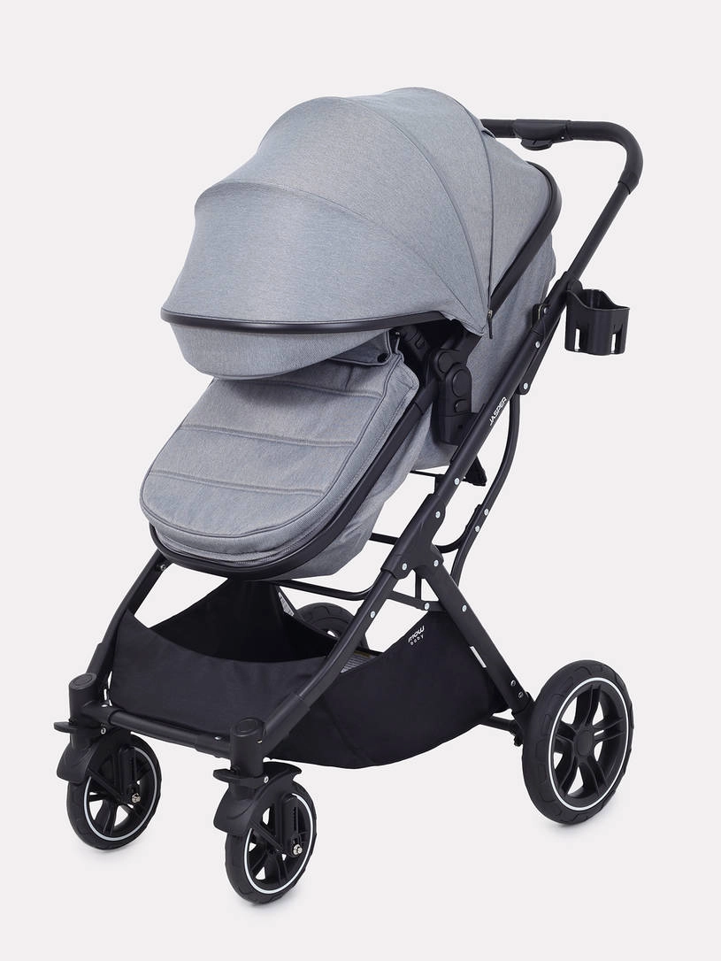 Коляска-трансформер 3 в 1 Mowbaby Jasper Grey