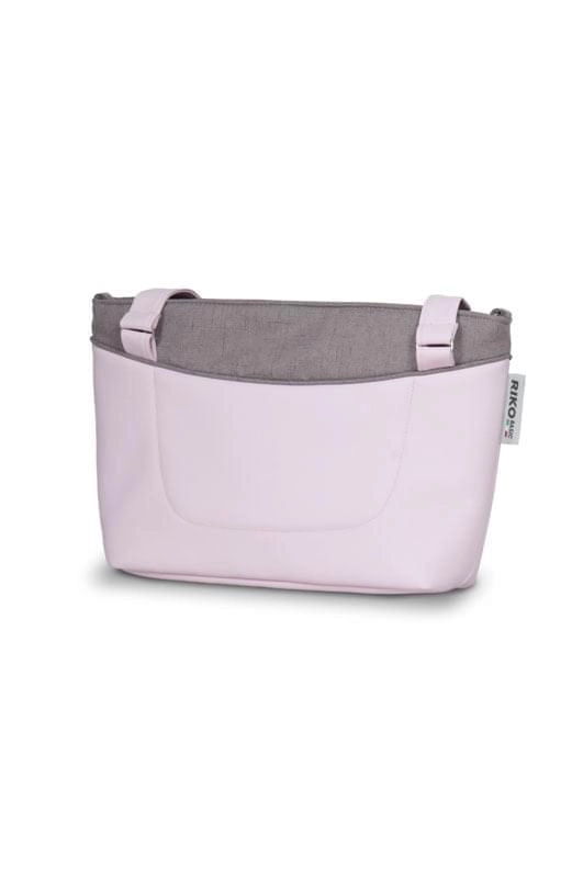 Коляска 2 в 1 Riko Basic Aicon 05 серо-розовый