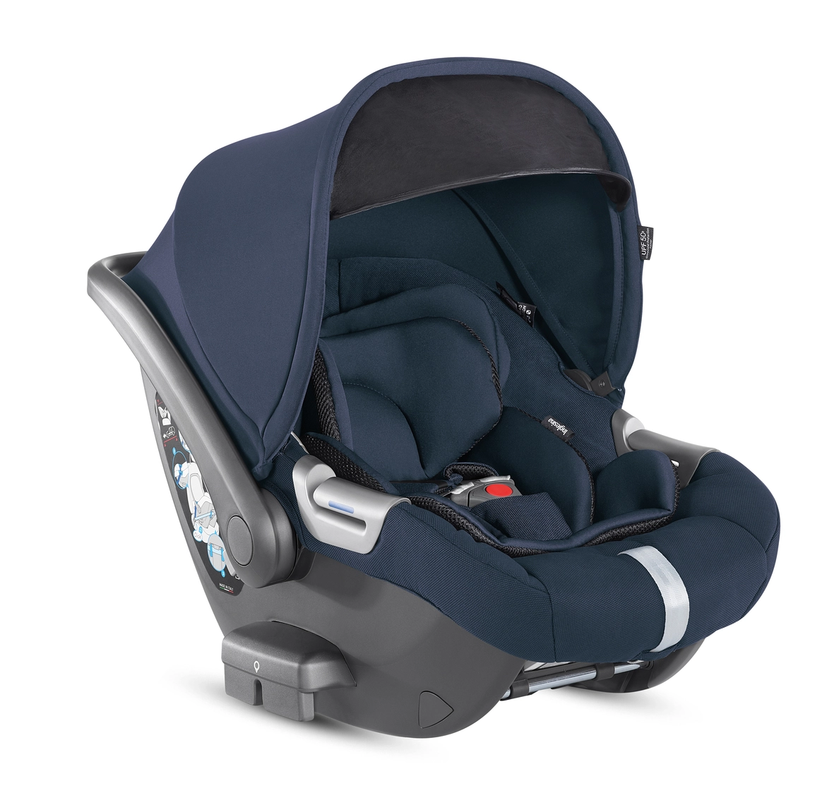Коляска 3 в 1 Inglesina Aptica XT с подставкой под люльку Stand Up, Polar Blue