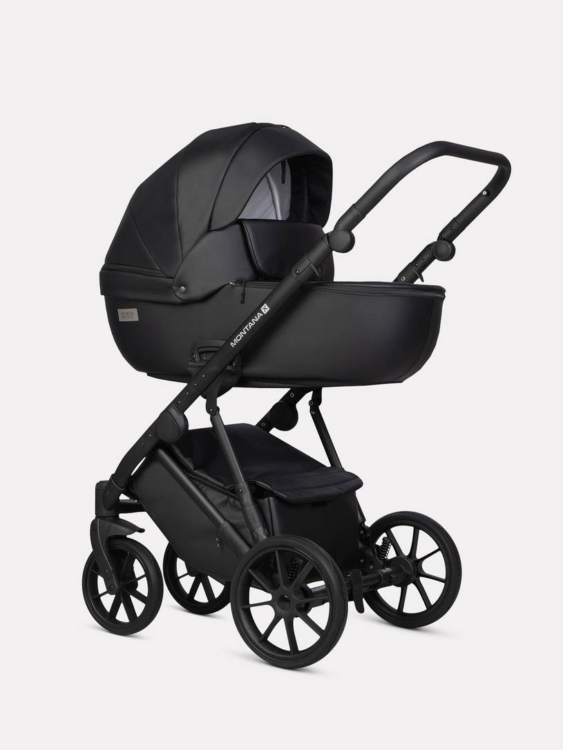 Коляска 2 в 1 Riko Basic Montana Ecco X 12 Black