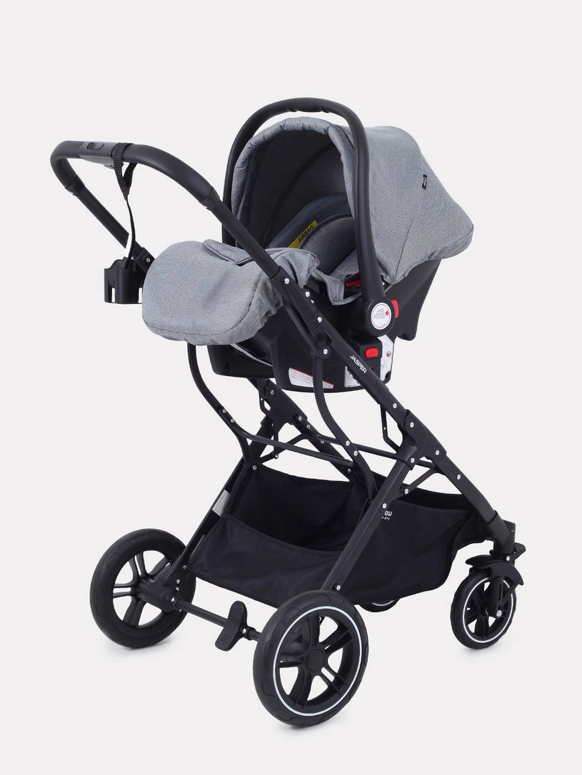 Коляска-трансформер 3 в 1 Mowbaby Jasper Grey