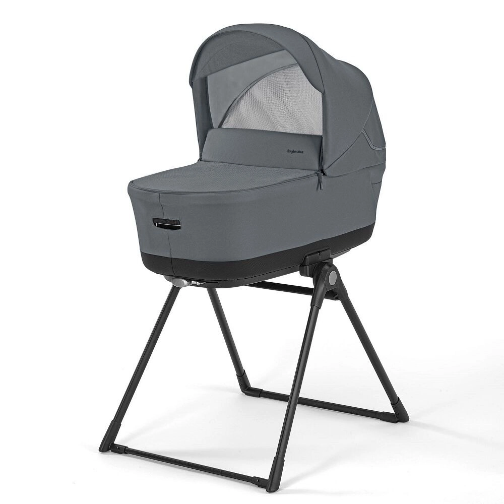 Коляска 2 в 1 Inglesina Electa New с подставкой под люльку Stand Up, Union Grey