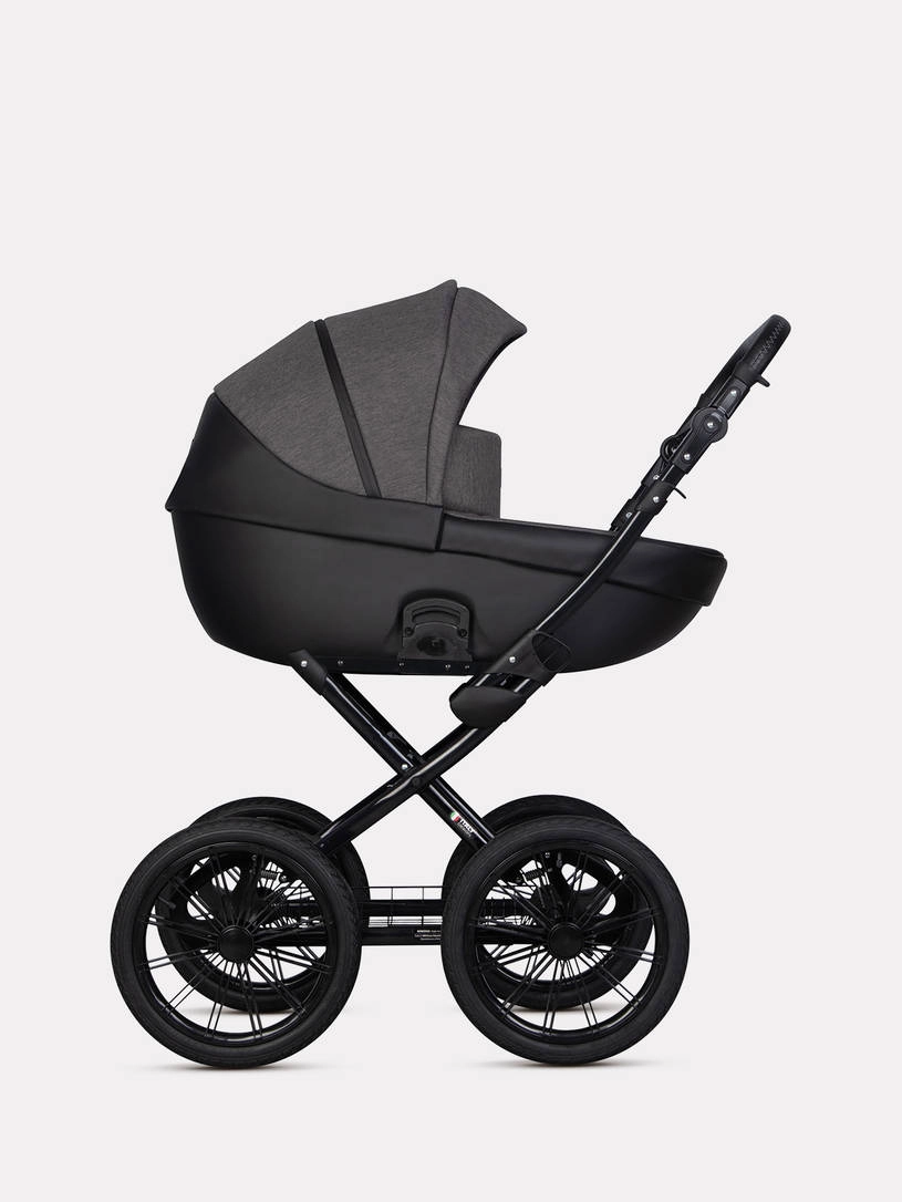 Коляска 2 в 1 Riko Basic Pacco Presige 04 Carbon