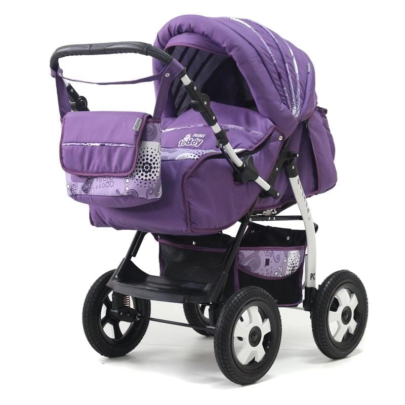 Коляска трансформер Bart-Plast Diana 2016 PKL DD01, цвет: фиолетовый