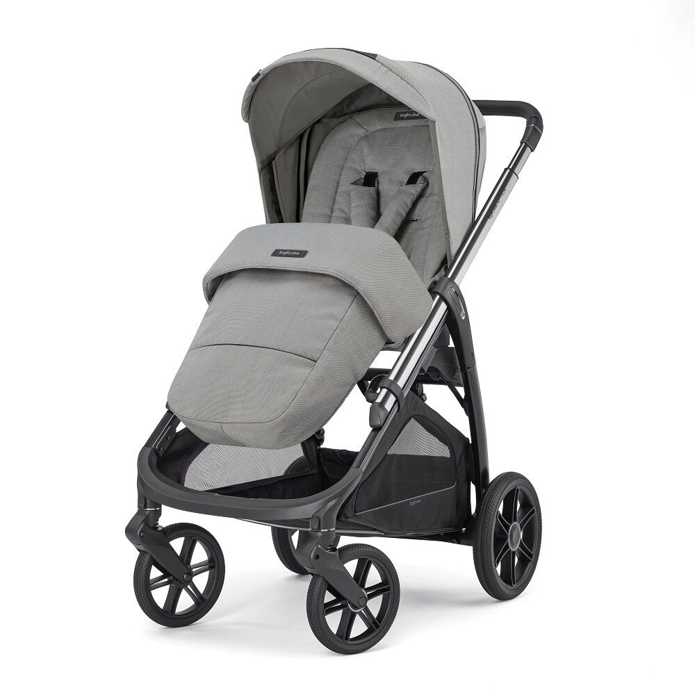 Коляска 2 в 1 Inglesina Aptica New с подставкой под люльку Stand Up, Satin Grey