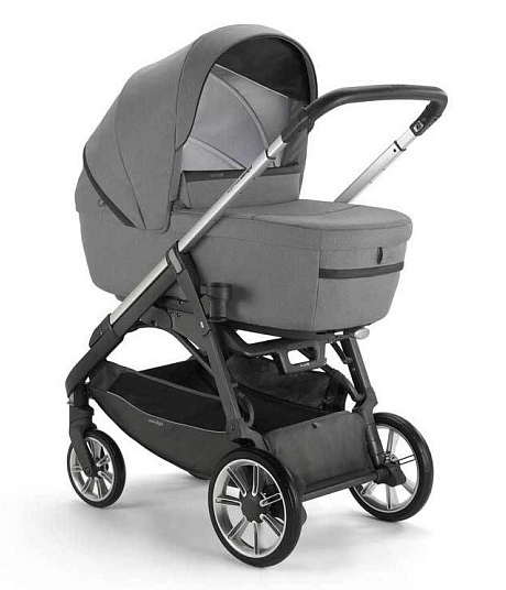 Коляска 2 в 1 Inglesina Aptica New с подставкой под люльку Stand Up, Satin Grey