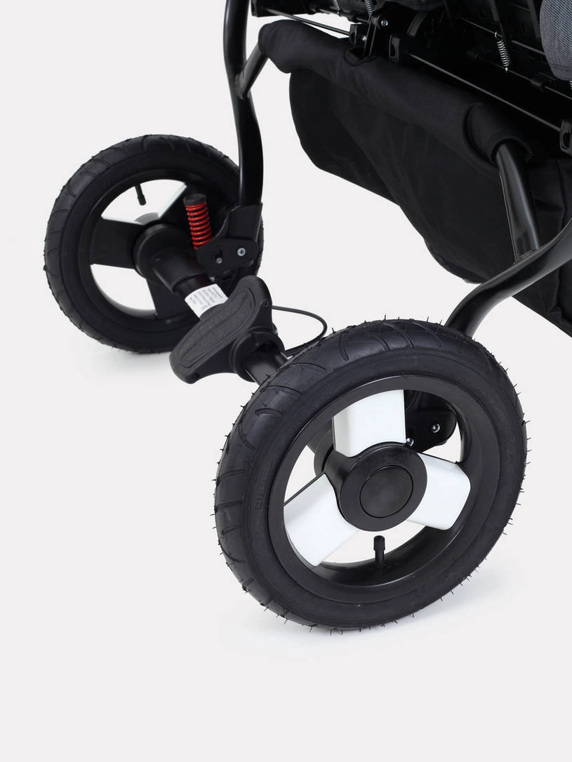 Коляска для двойни 2 в 1 Rant Dream Duo 04 серый-мятный