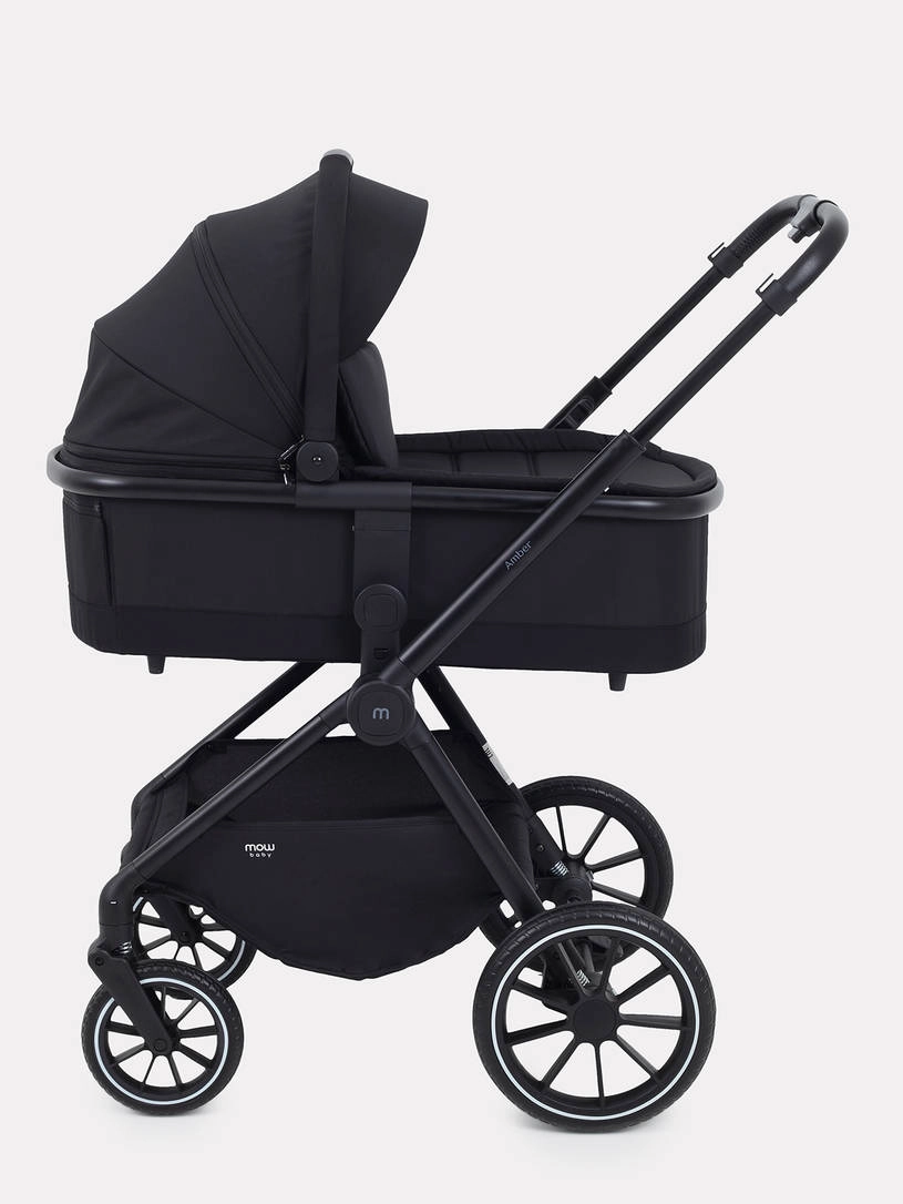 Коляска 3 в 1 Mowbaby Amber Black
