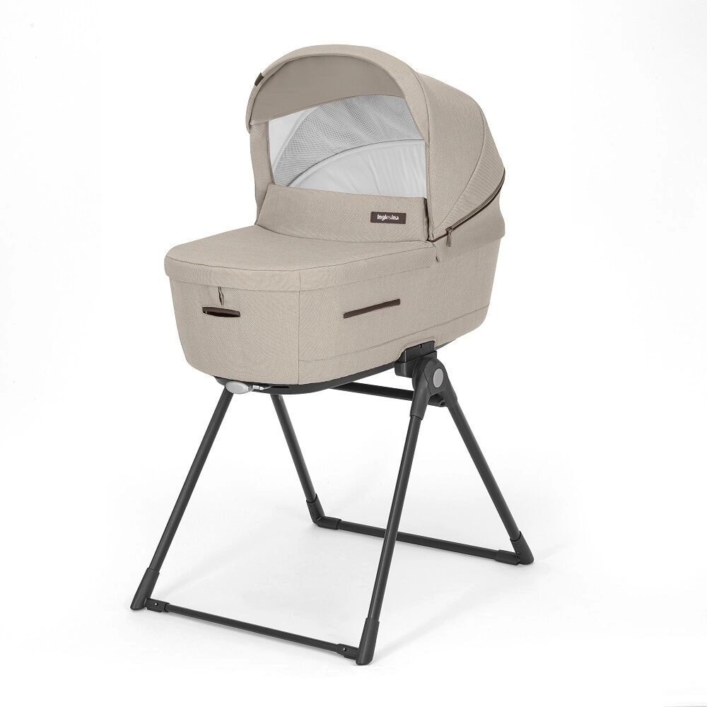 Коляска 3 в 1 i-Size Inglesina Aptica New с подставкой под люльку Standup, Pashmina Beige
