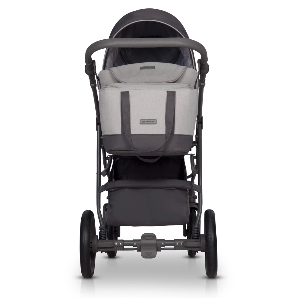 Коляска 3 в 1 Riko Basic Bella Pastel 01 серый
