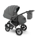 Коляска Camarelo Sevilla WXSE 3 в 1 темно-серый