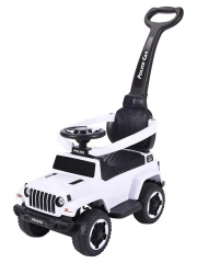 Детская каталка Sevillababy Police 3 в 1 с ручкой BC219 white/белый