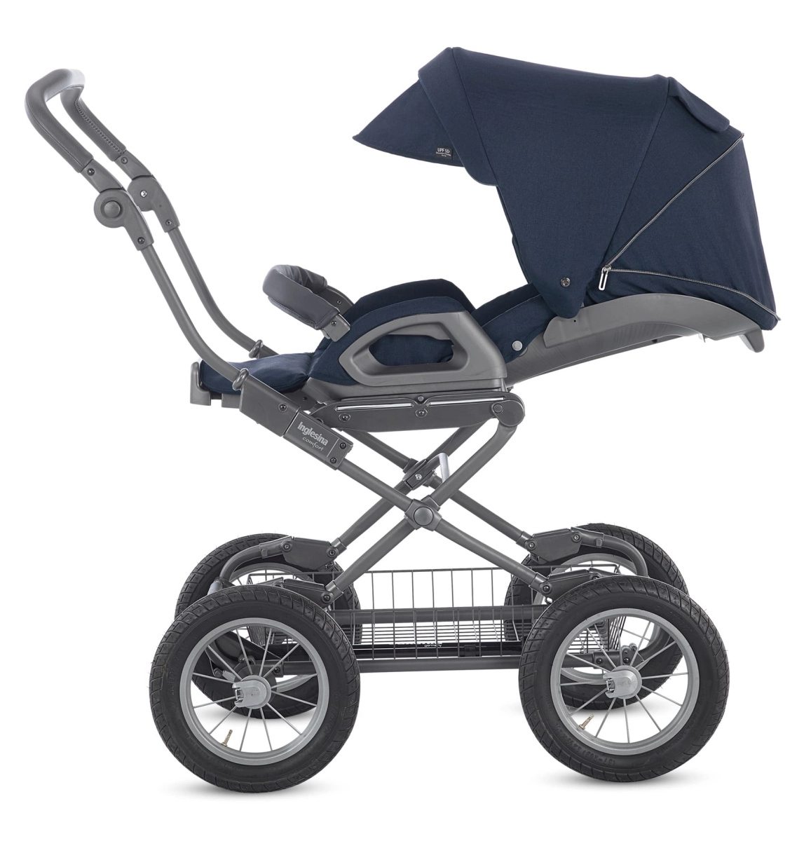 Коляска Sofia System Duo 2 в 1 на шасси Ergo Bike (AA15N6SLB + AE15H6100), цвет SAILOR BLUE