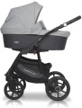 Коляска 3 в 1 Riko Basic Bella 01 серый