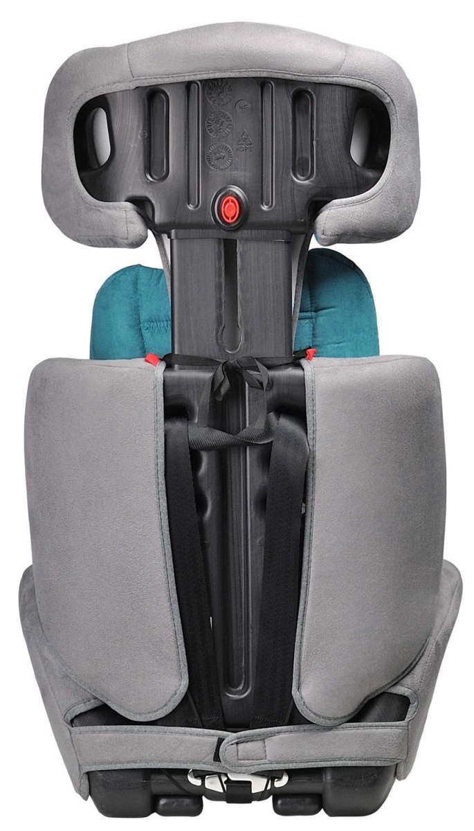 Автокресло детское Farfello CS-003 Изумрудно-зеленый/Emerald green велюр, YB702AEG