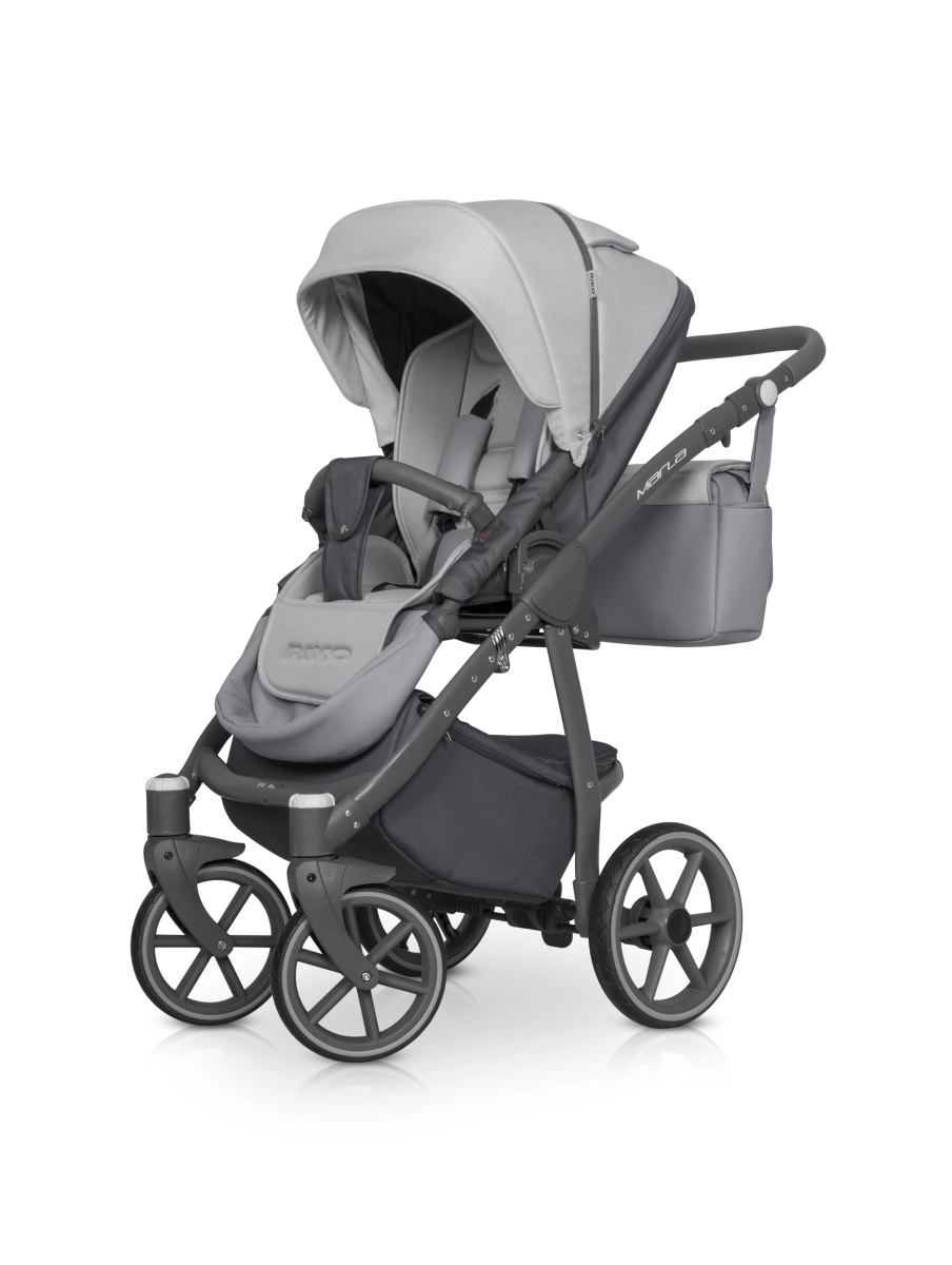 Коляска 2 в 1 Riko Marla 03 серый