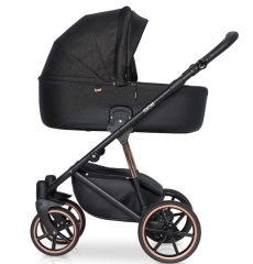 Коляска 3 в 1 Riko Side 06 Cooper медный-черный