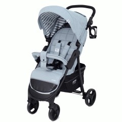 Коляска прогулочная Mowbaby Cross silver