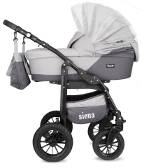 Коляска 3 в 1 Rant Siena 04 серый