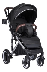 Коляска детская прогулочная Farfello Bino Angel Plus (Black Черный)