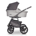 Коляска 3 в 1 Riko Basic Bella Pastel 01 серый