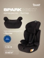 Автокресло Rant Basic Spark Next группа 1/2/3 (9-36 кг) Choco