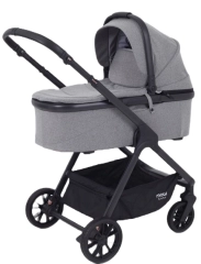 Коляска 2 в 1 MOWBaby MOVE MB401 Silver