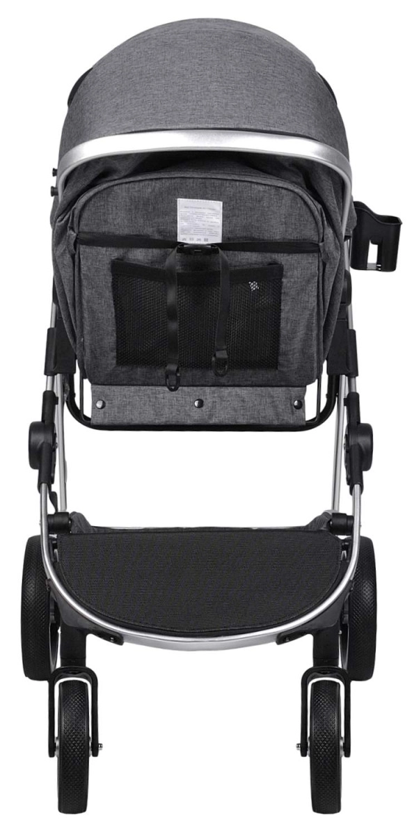 Коляска трансформер Farfello Pristina (Серый PS-11)