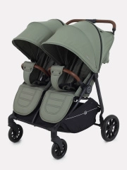 Коляска прогулочная для двойни Rant Twinny Olive 2025