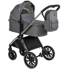 Детская коляска Sevillababy Tinum 2 в 1 Lt.Grey/светло-серый