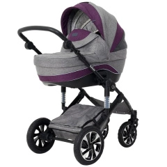 Модульная Коляска 2 в 1 Rant Ballada серо-бордовый