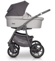 Коляска 3 в 1 Riko Basic Bella Pastel 01 серый