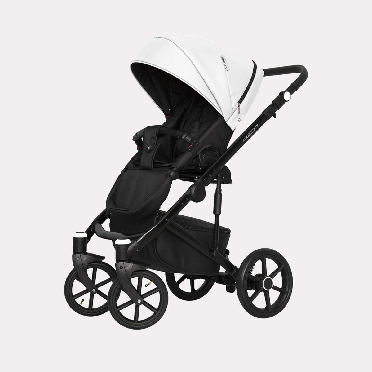 Коляска 3 в 1 Riko Basic Ozon, 07 белый