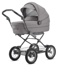 Коляска Sofia System Duo 2 в 1 на шасси Ergo Bike (AA15M6STG + AE15H6100), цвет STONE GREY