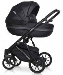 Коляска 2 в 1 RIKO BASIC DELTA ECCO 15 Black