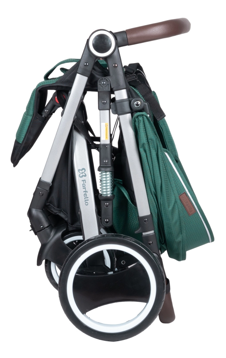 Коляска детская прогулочная Farfello Bino Angel Plus (Ultramarine green/Ультрамариновый зеленый)