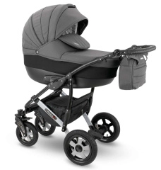 Коляска Camarelo Sevilla WXSE 3 в 1 темно-серый