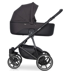 Коляска 2 в 1 Riko Side 05 Anthracite темно-серый