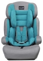 Автокресло детское Farfello CS-003 Изумрудно-зеленый/Emerald green велюр, YB702AEG