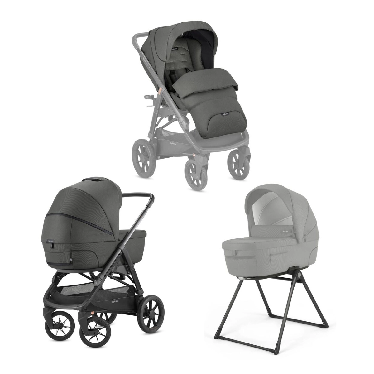 Коляска Aptica System Duo 2 в 1 на шасси Aptica XT (AA75N0CRG + AE73M0000)