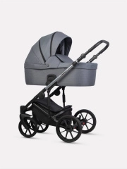 Коляска 2 в 1 Riko Nano Thermo Fabric 12 Graphite