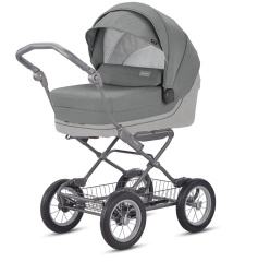 Коляска 2 в 1 Inglesina Sofia с подставкой под люльку Stand Up, Cayman Silver