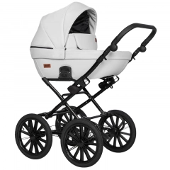 Коляска 2 в 1 Riko Basic Aicon Ecco Prestige 02 белый