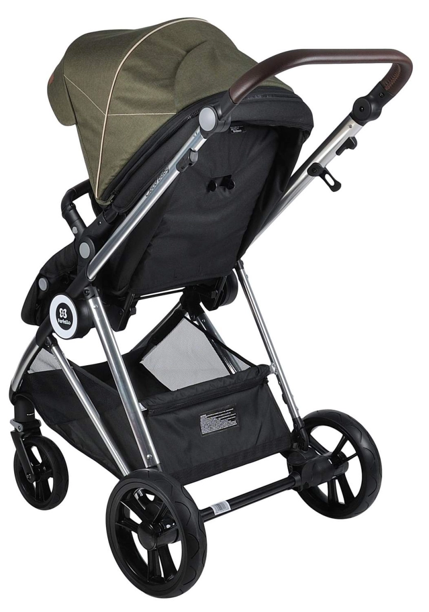 Коляска модульная 2 в 1 Farfello Cloud Baby CB (CB-11 Хаки)