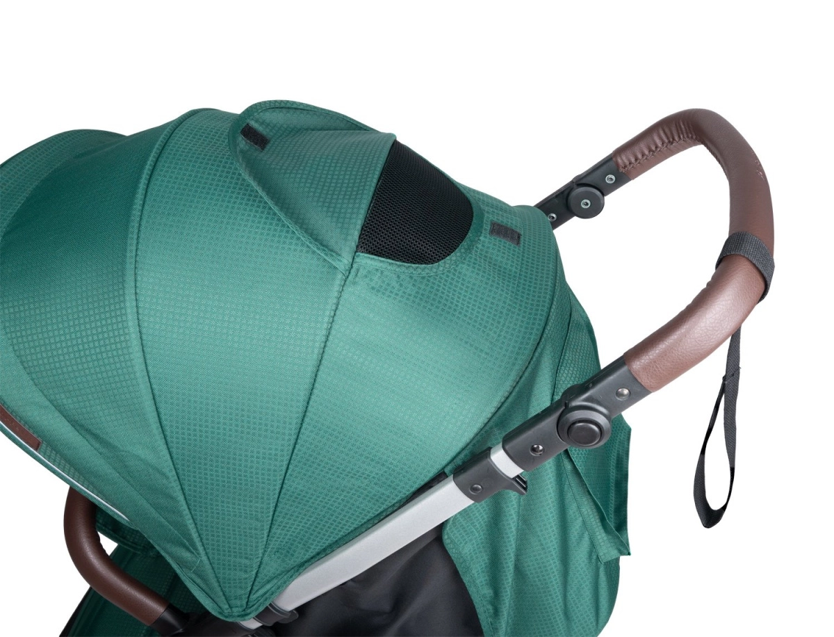Коляска детская прогулочная Farfello Bino Angel Plus (Ultramarine green/Ультрамариновый зеленый)