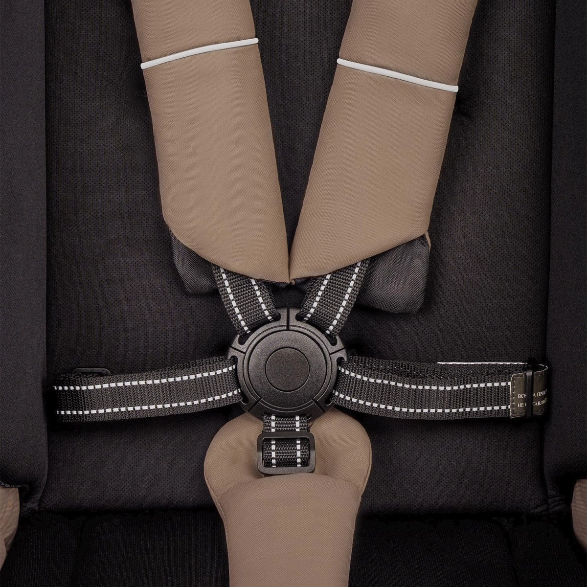 Коляска 2 в 1 Indigo SOLAR темно-бежевый